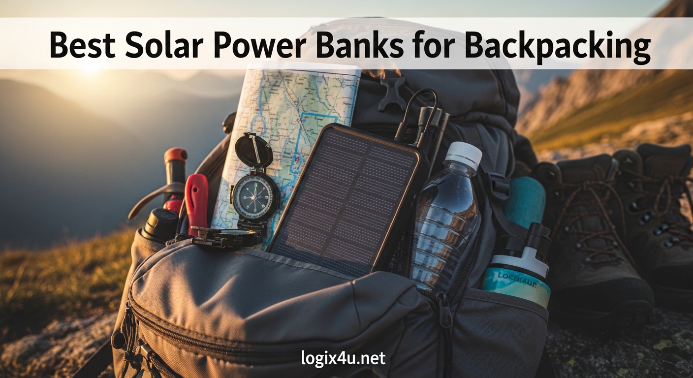 Best Solar Power Banks for Backpacking