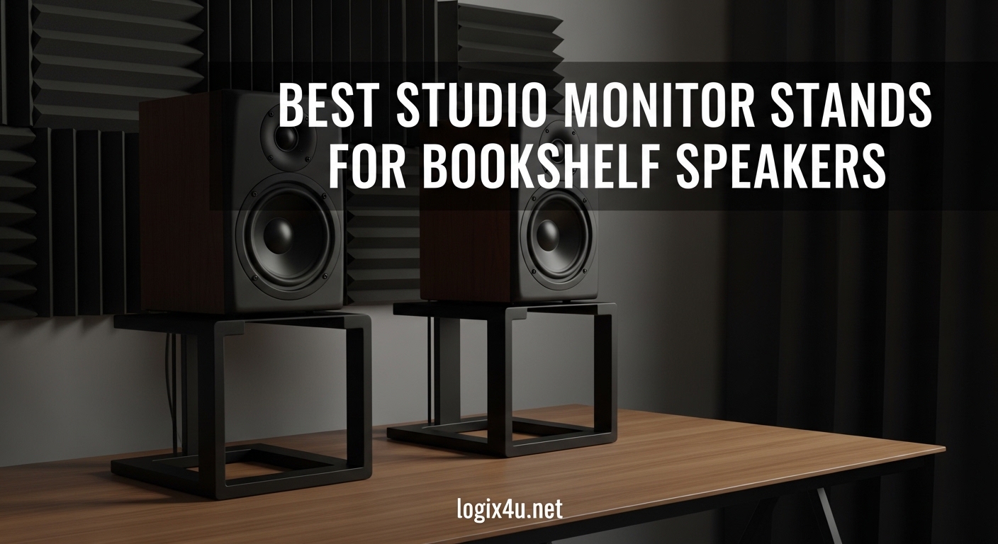 Best Studio Monitor Stands for Bookshelf Speakers