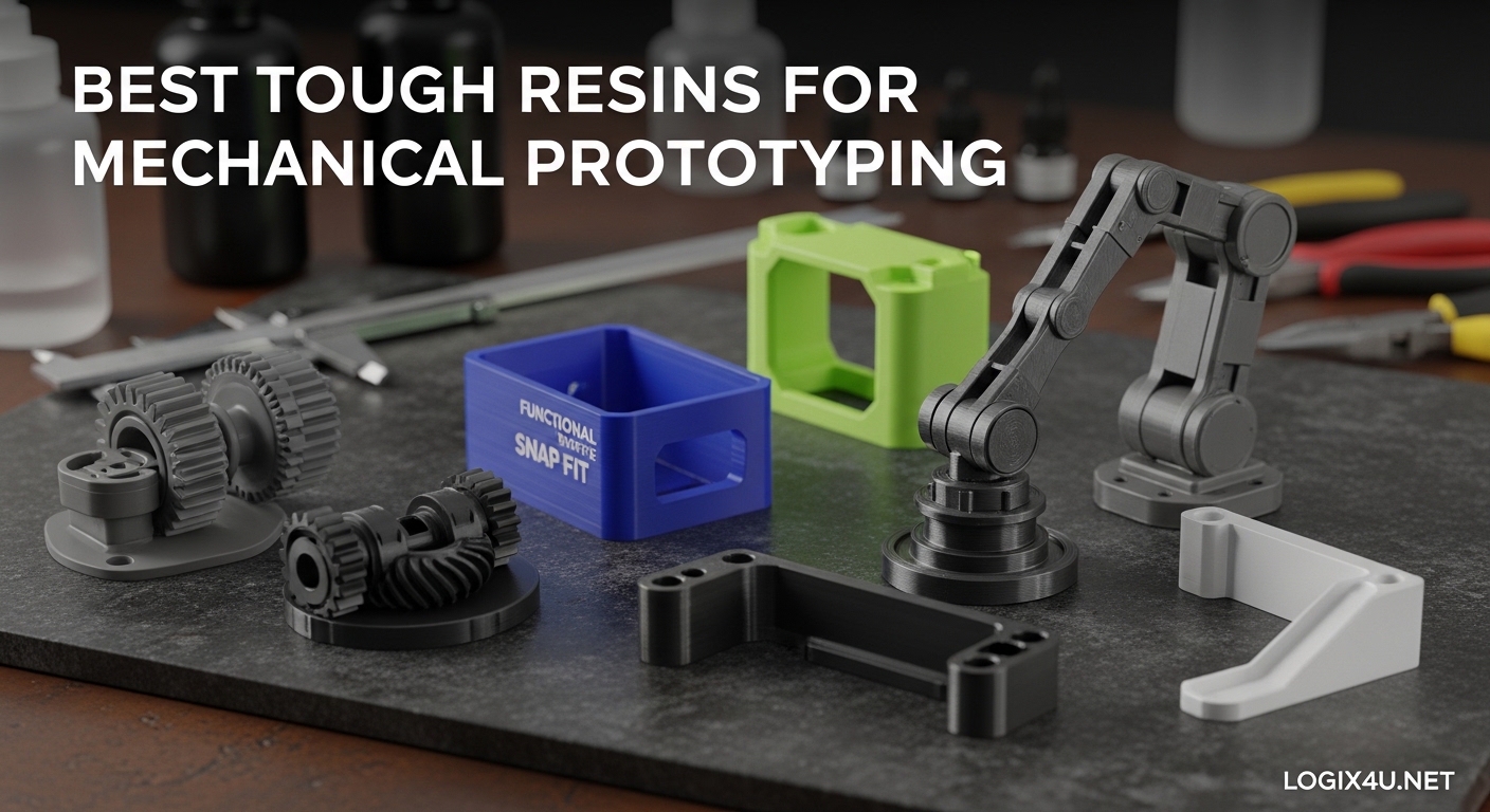 Best Tough Resins for Mechanical Prototyping