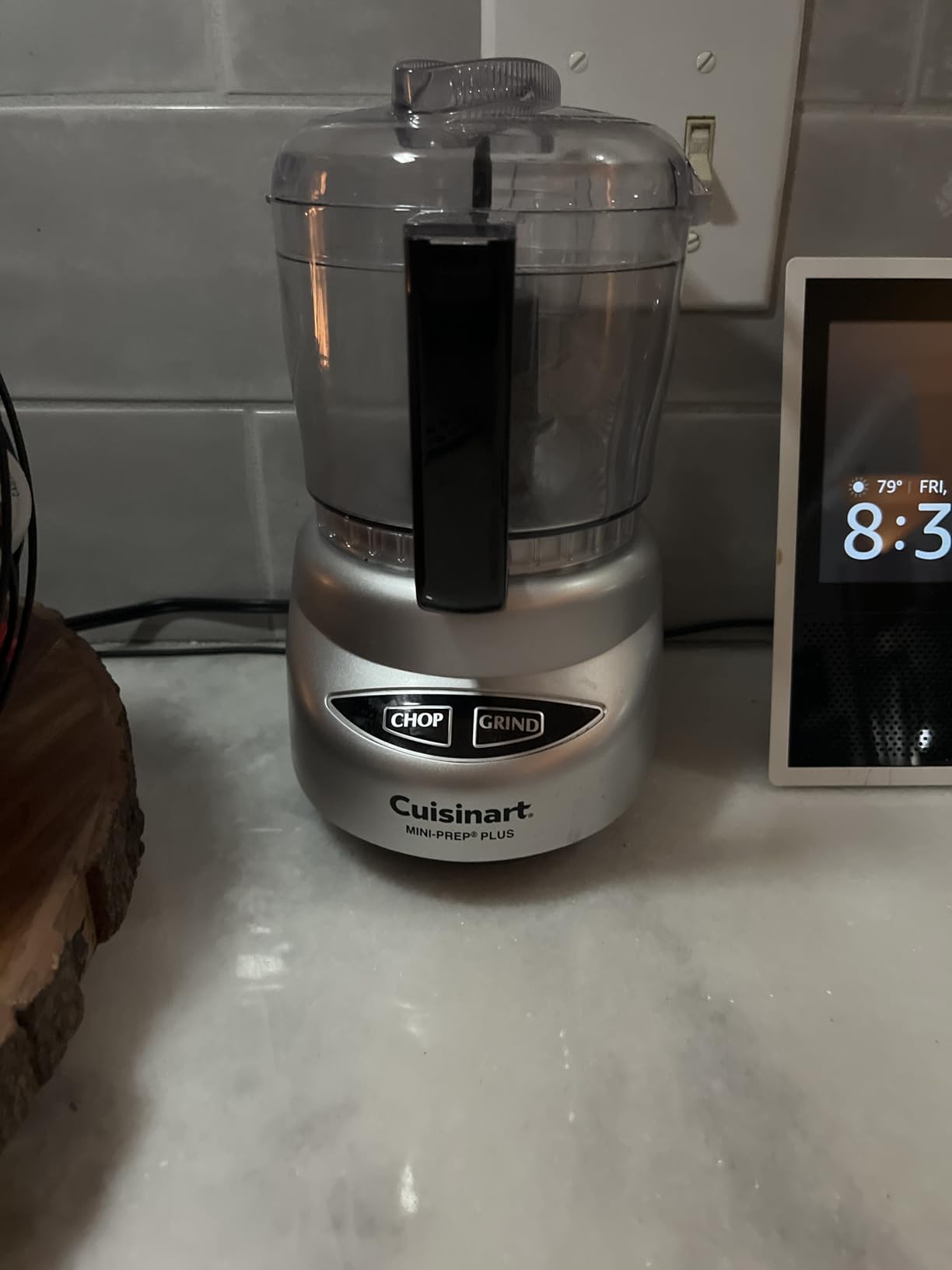 Cuisinart Mini-Prep Plus Food Processor, 24-Ounce Mini Food Processor to Chop Herbs, Vegetables, and Hard Cheese, Reversible Stainless Steel Blade, DLC-2ABC, Brushed Chrome/Nickel customer photo 2