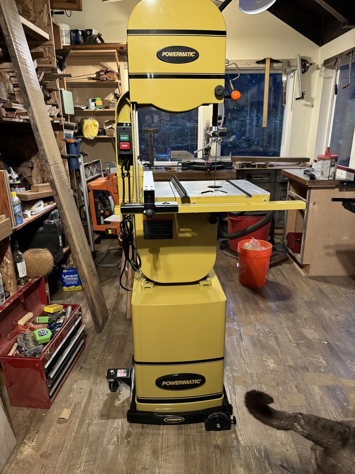 Powermatic 14-Inch Woodworking Bandsaw, 1-1/2 HP, 115/230V 1Ph (PWBS-14CS) customer photo 1