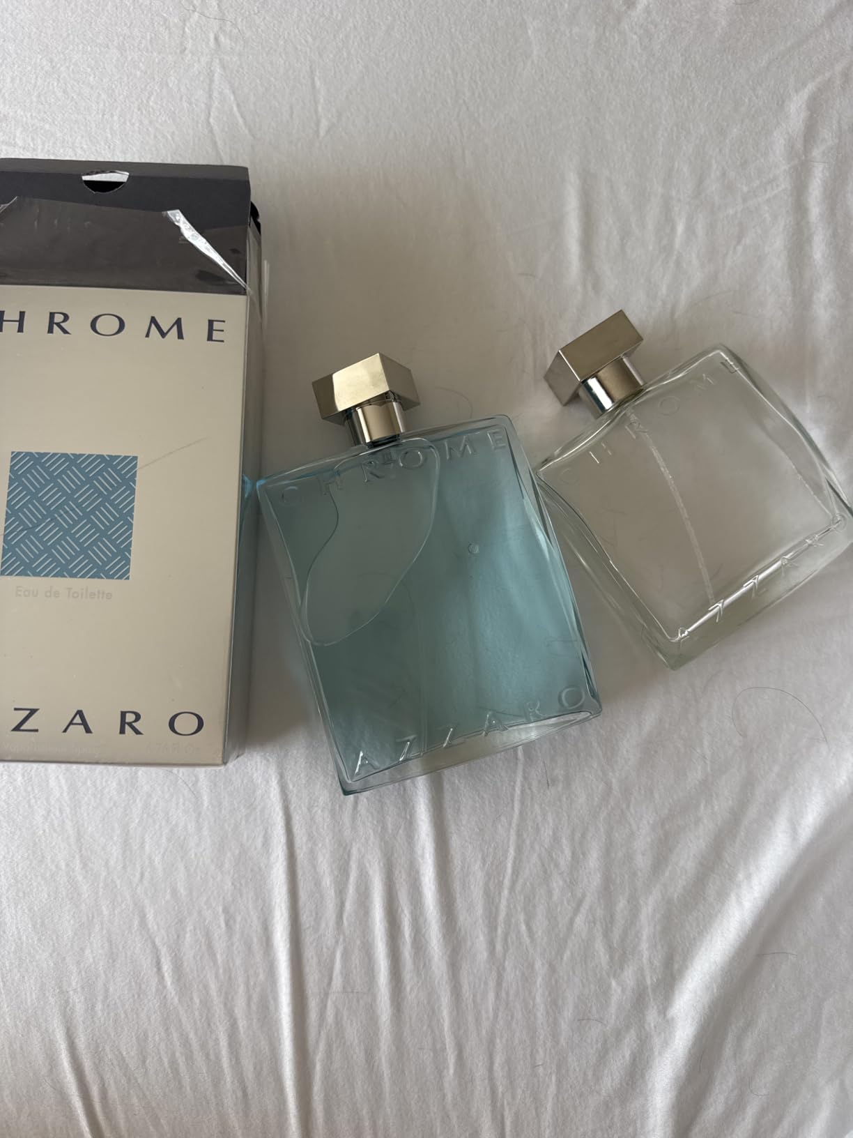 Azzaro Chrome Eau de Toilette - Fresh Aquatic Mens Cologne - Citrus, Woody, Musky Fragrance - Fresh Notes of Bergamot - Everyday Wear - Classic Summer Beach Scent - Luxury Perfumes for Men customer photo 1