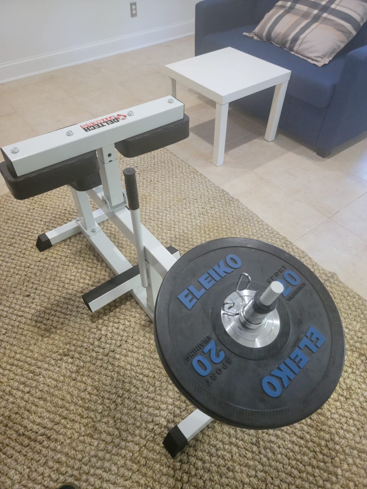 DF805 Seated Calf Machine - 500 LBS Capacity - Seated Calf Raise Leg Exercise Machine - Uses Standard and Olympic Plates customer photo 2