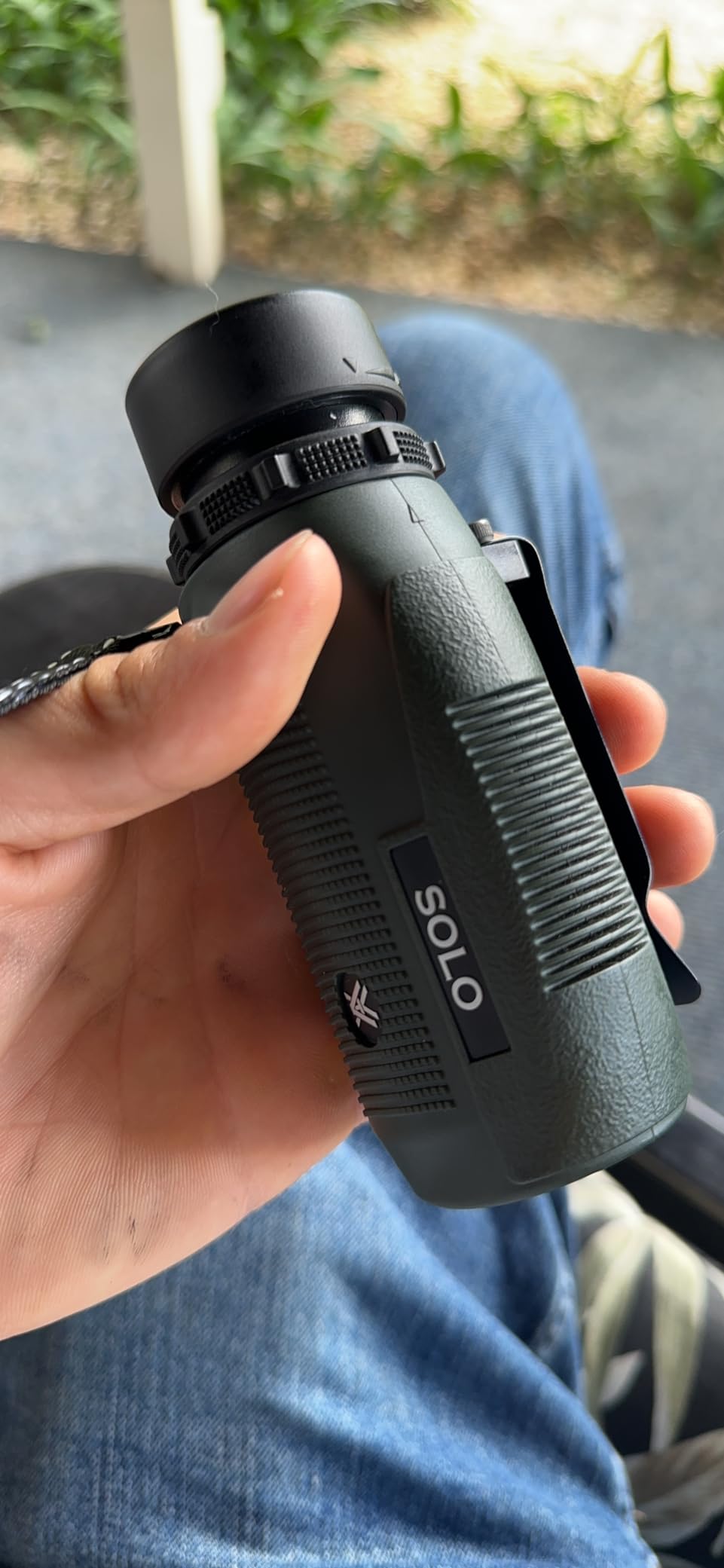 Vortex Solo Monocular 10x36 | Utility Clip, Adjustable Eyecup, Fully Multi-Coated Lenses, Rubber Armor, Non-Slip Grip, Fogproof, Waterproof customer photo 2