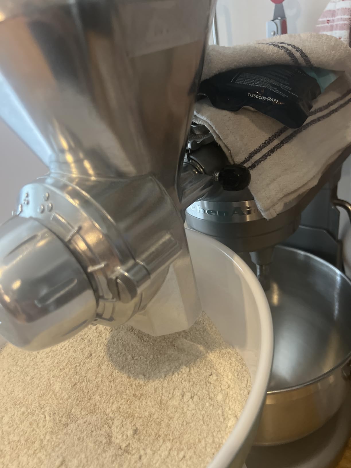 KitchenAid KGM All Metal Grain Mill Attachment for Stand Mixer customer photo 1