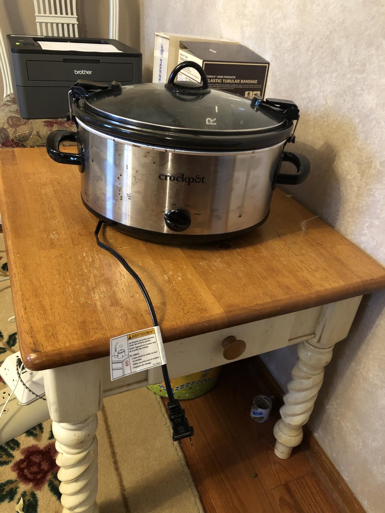 Crock-Pot SCCPVL600S Cook' N Carry 6-Quart Oval Manual Portable Slow Cooker, Silver customer photo 1