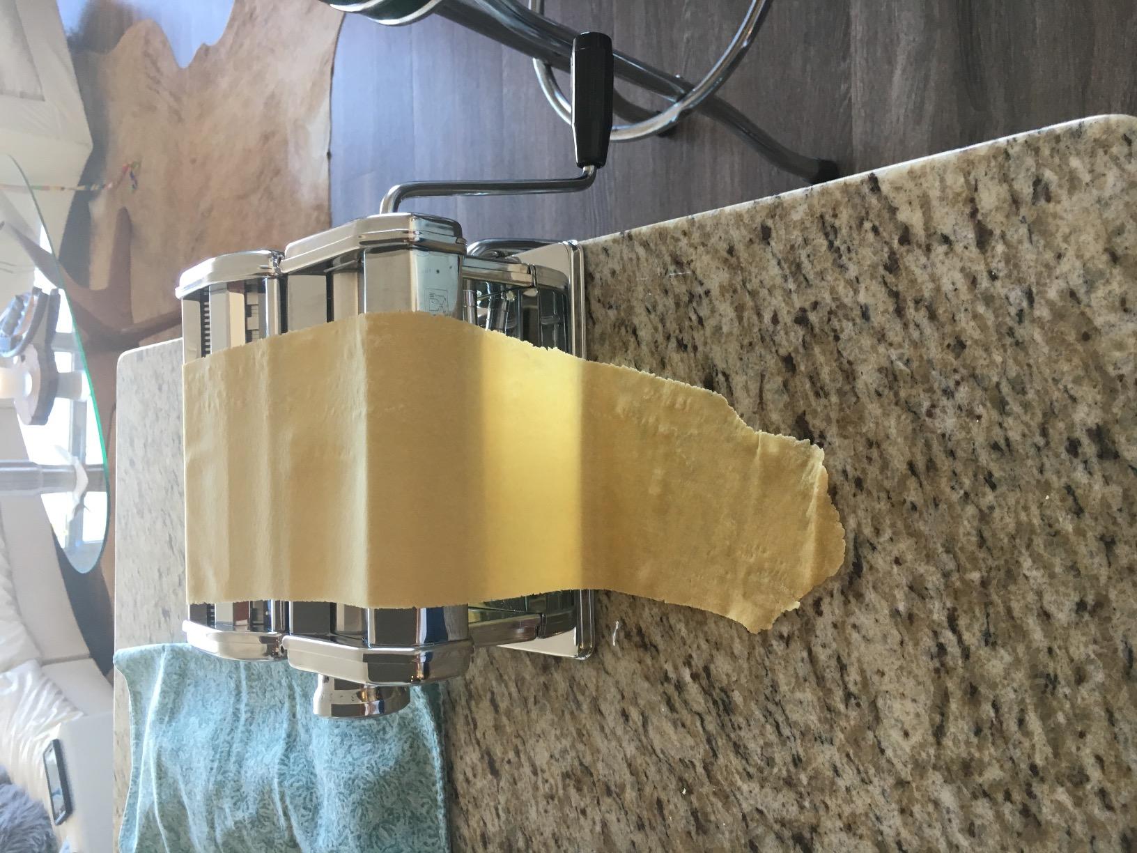 MARCATO Made in Italy Atlas 180 Classic Manual Pasta Machine, Chrome Steel. Makes Lasagne, Fettuccine & Tagliolini. customer photo 1