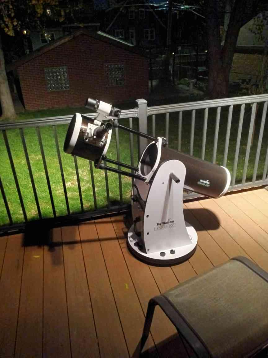 Sky-Watcher Flextube 200 Dobsonian 8-inch Collapsible Large Aperture Telescope customer photo 2