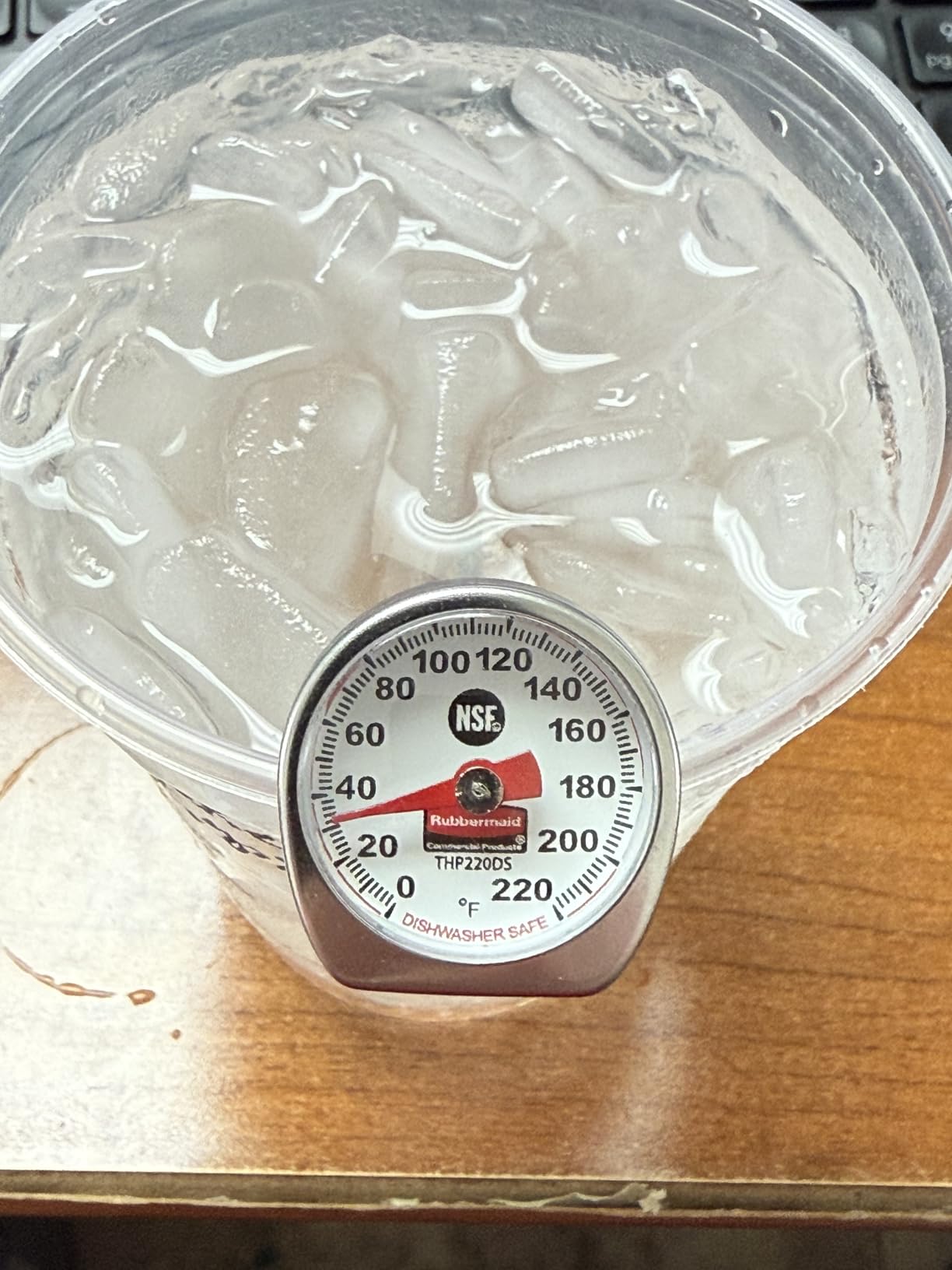 Rubbermaid Commercial Products Food/Meat Instant Read Thermometer, Pocket Size, Dishwasher Safe customer photo 2