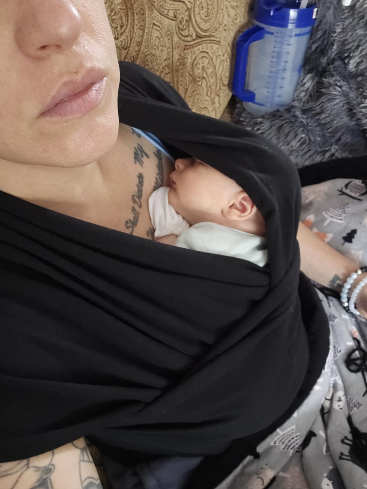 Boba Baby Wrap Carrier - Original Baby Sling Carrier for Newborns (7-35 lbs), Soft, Secure, Hands-Free & Ergonomic, Ideal for Comfortable Bonding customer photo 1