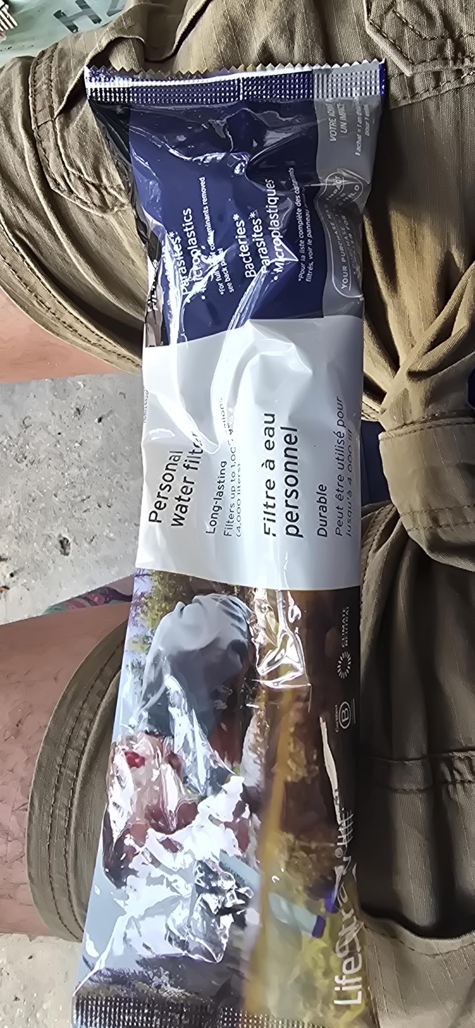 LifeStraw Personal Water Filter customer photo 2