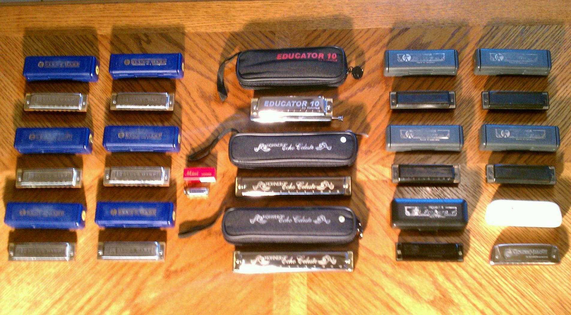 Hohner 532BX-C Blues Harp Tuned to Key of C Diatonic 4-Inch Harmonica with 20 Reeds, Doussie Comb, Modular Construction customer photo 1