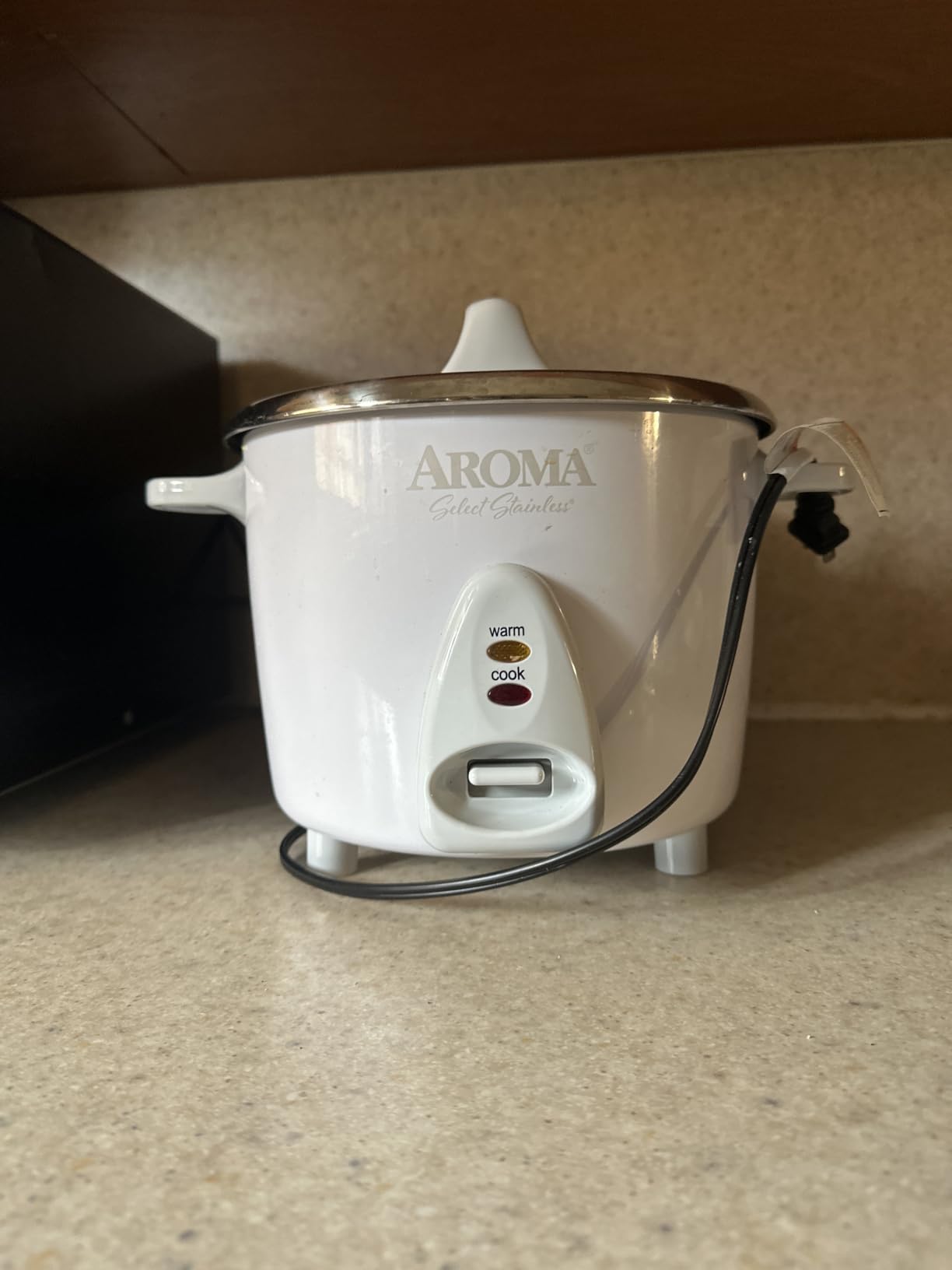 Aroma Housewares Select Stainless Rice Cooker & Warmer with Uncoated Inner Pot, 14-Cup(cooked) / 3Qt, ARC-757SG customer photo 1