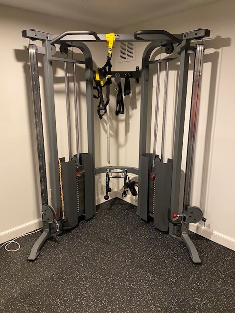 XMARK Functional Trainer Cable Machine, Dual Weight Stack Cable Pulley Machine for Strength Training, Commercial and Home Gyms, and Rehab Facilities customer photo 2