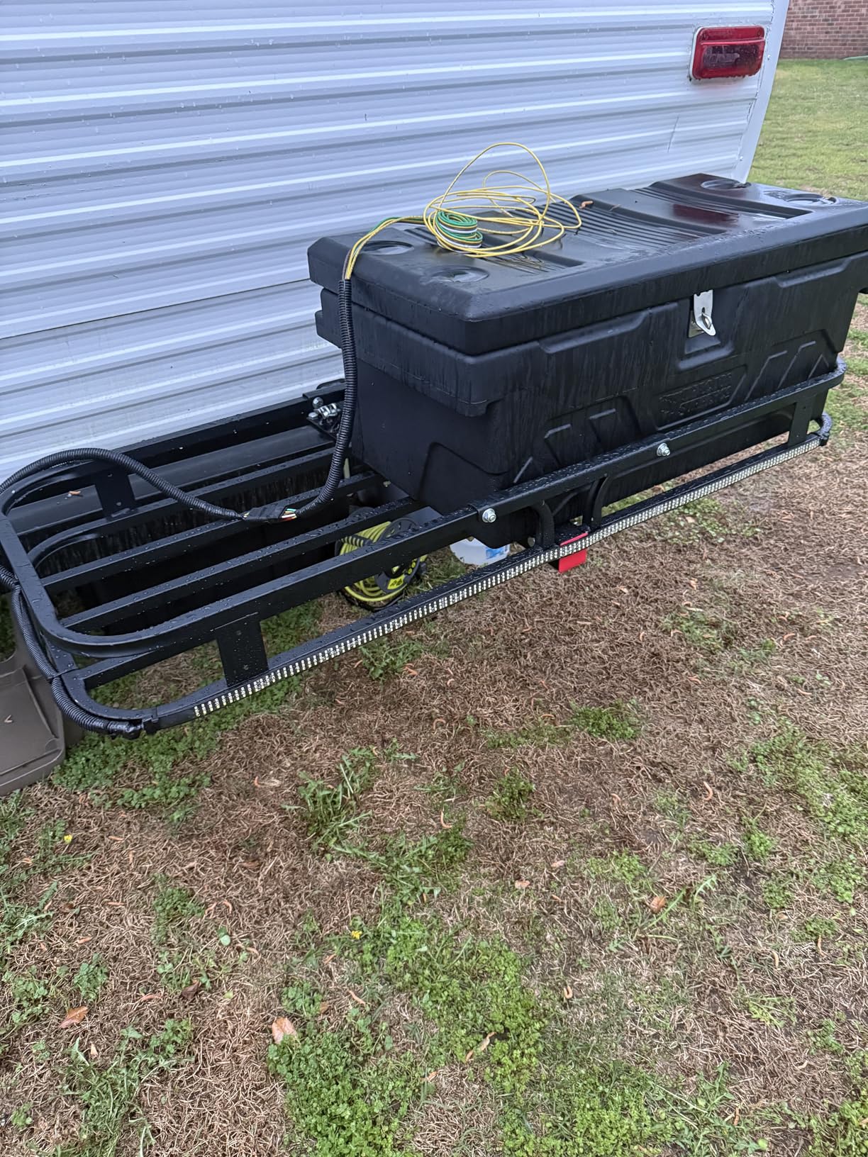 MaxxHaul 70107 Steel Hitch Cargo Carrier with High Side Rails customer photo 1