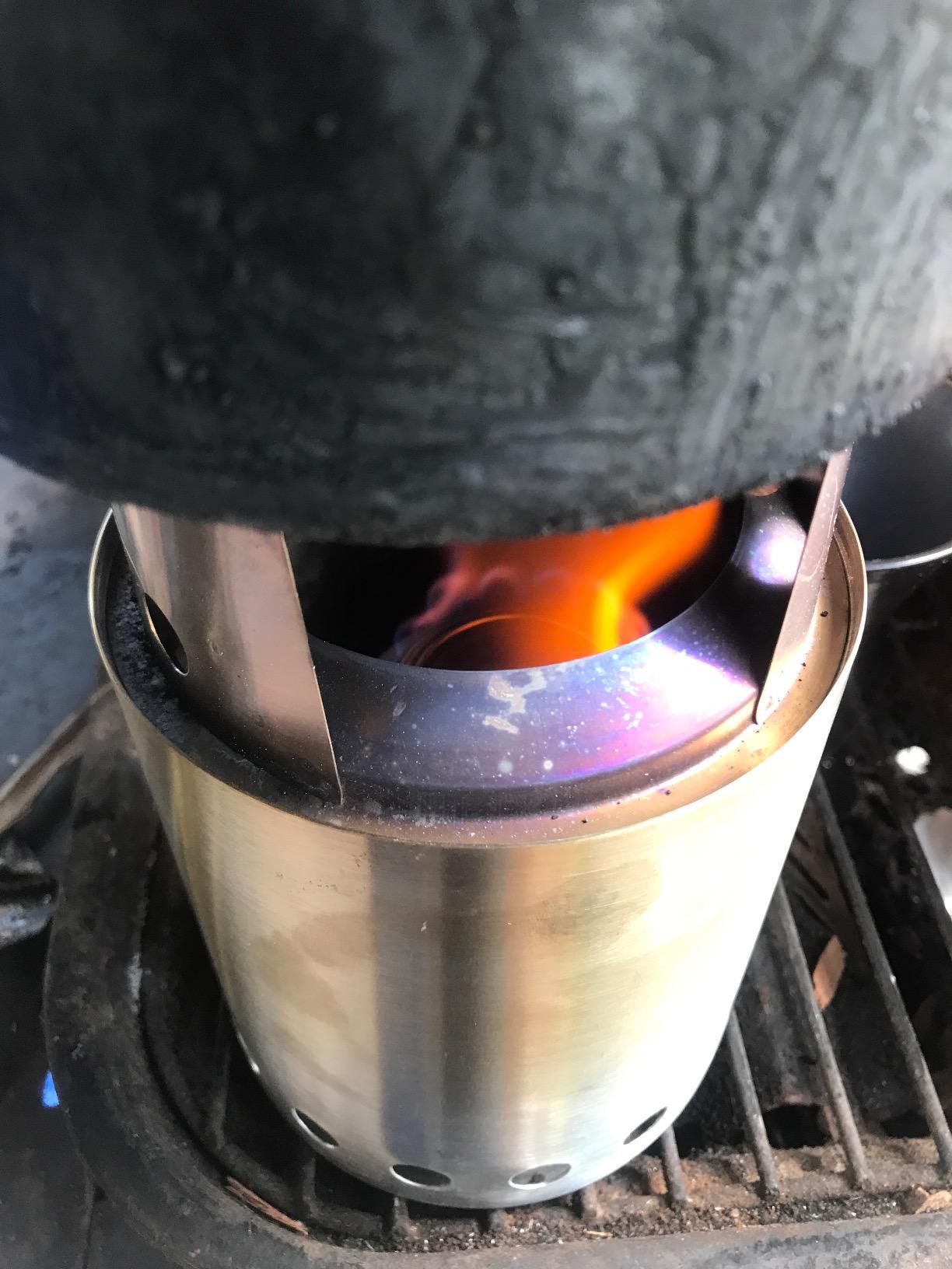 Solo Stove Solo Alcohol Burner - Efficient Spirit Burner Cooktop with Flame Regulator | Camp Stove with Fuel Storage Rubber Gasket customer photo 2