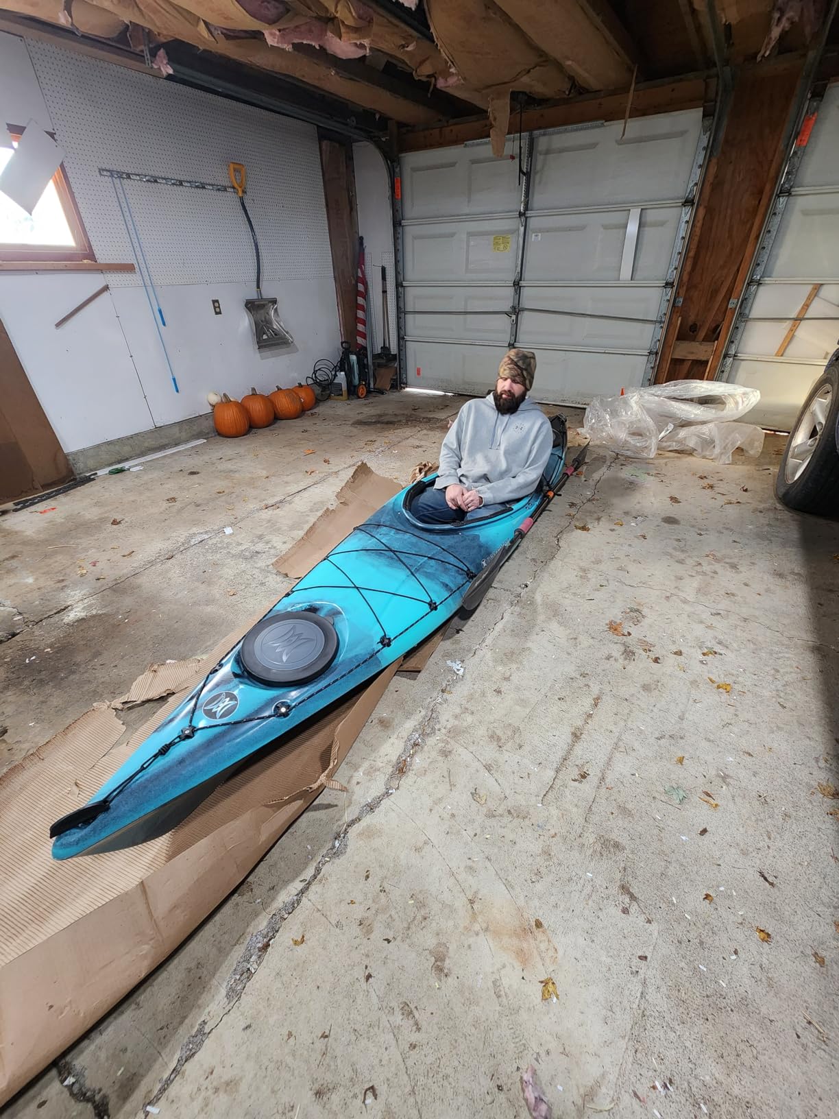 Kayaks Carolina 12 | Sit Inside Touring Kayak | Large Front and Rear Storage customer photo 1