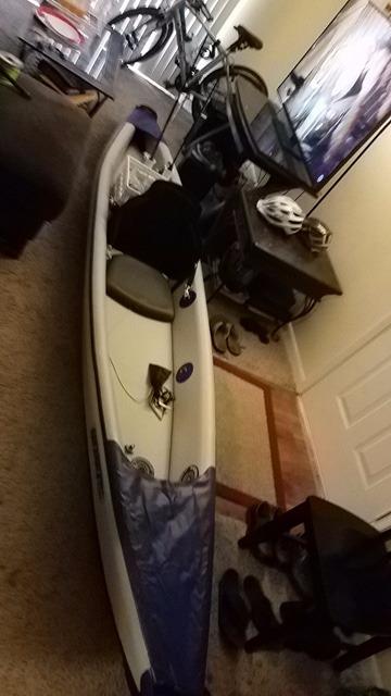 Sea Eagle RazorLite Inflatable Kayak - Lightweight, Drop Stitch, High Speed Touring Kayak - Solo or Tandem customer photo 1