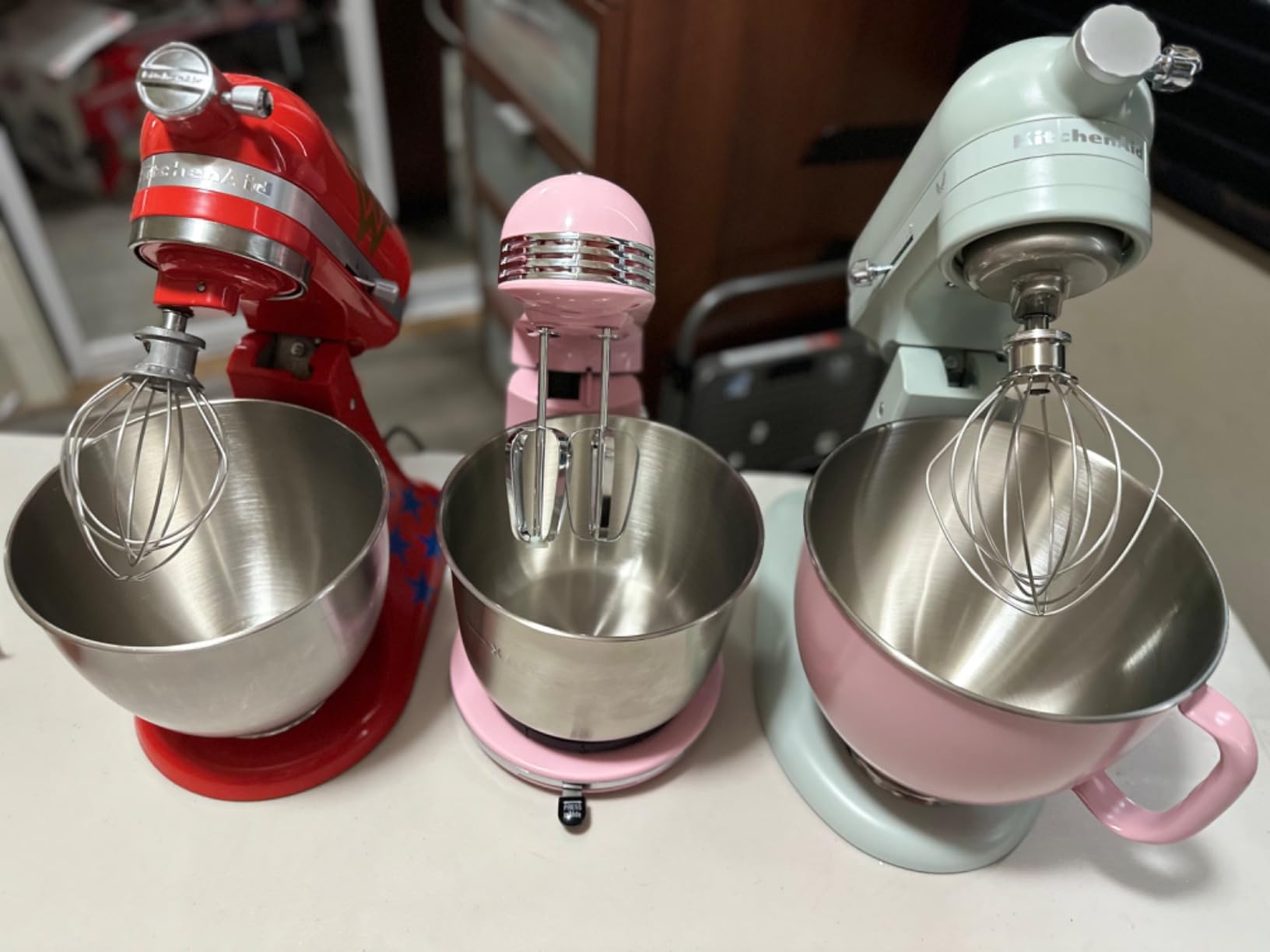 Dash Everyday Stand Mixer - Compact Tilt-Head Stand Mixer for Everyday Recipes - 6-Speed Power with Stainless Steel Bowl - Aqua, 3-Quart customer photo 2