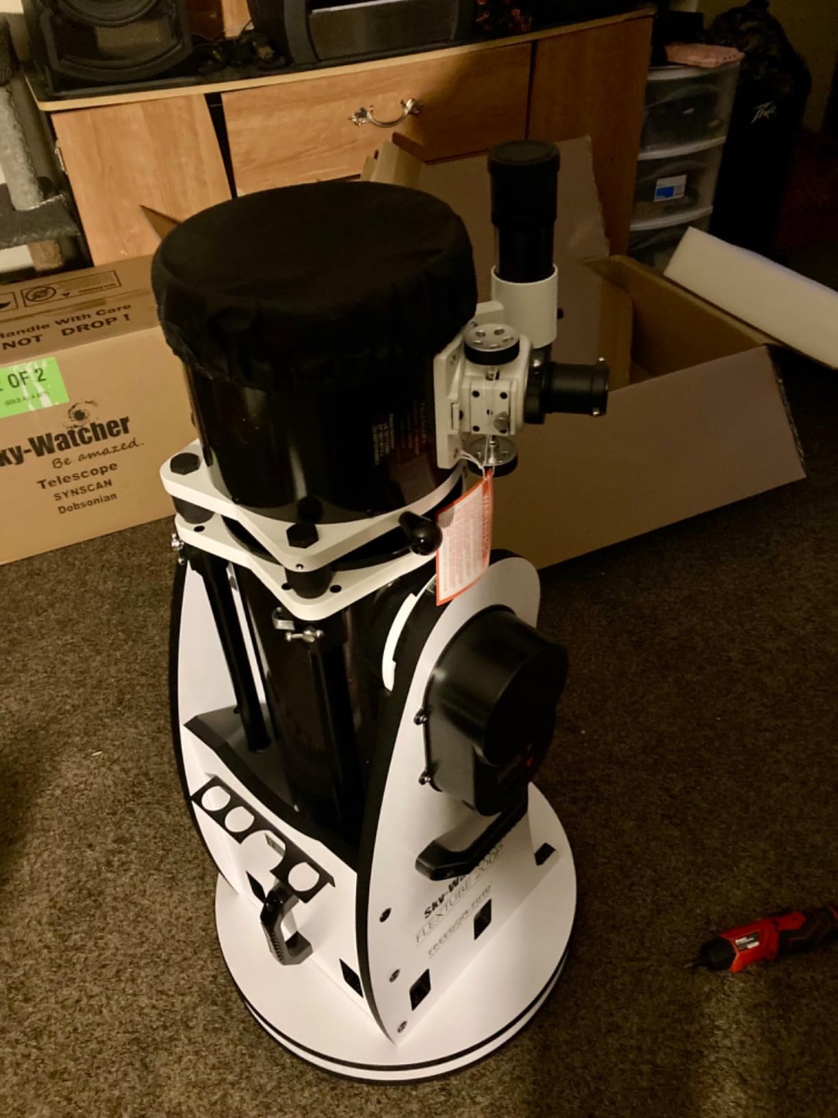 Sky-Watcher S11800 GoTo Collapsible Dobsonian 8-Inch - Computerized Flextube Dobsonian customer photo 2
