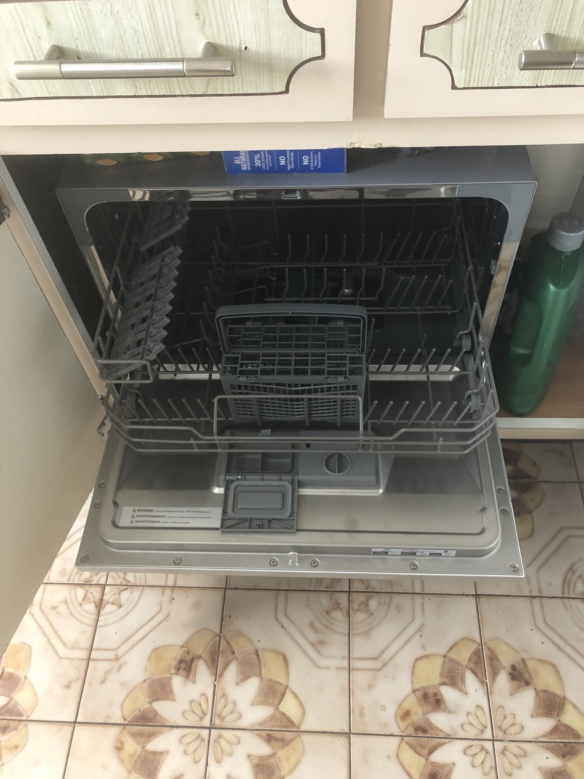 SPT SD-2224DS ENERGY STAR Compact Countertop Dishwasher with Delay Start - Portable Dishwasher with Stainless Steel Interior and 6 Place Settings Rack Silverware Basket, Silver customer photo 2