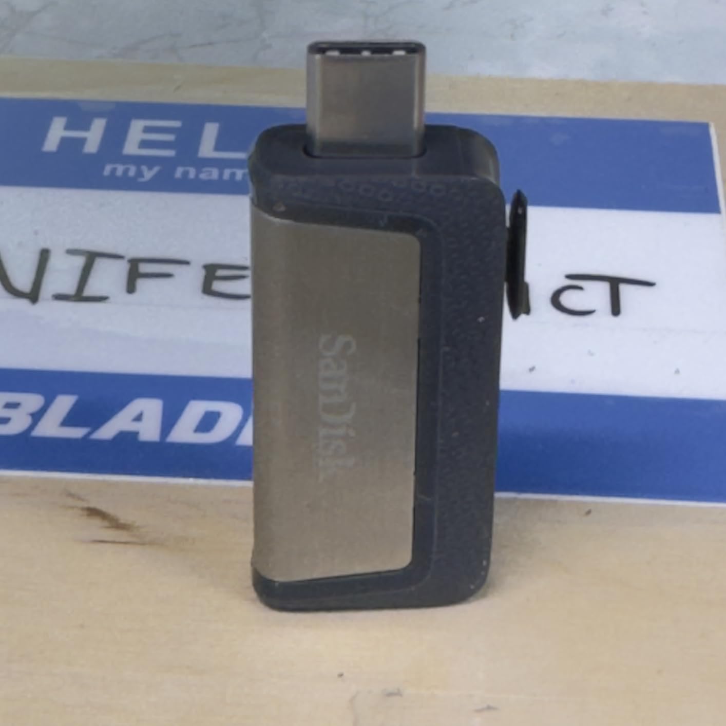 SanDisk 256GB Ultra Dual Drive - USB-C, USB 3.1 - SDDDC2-256G-G46 customer photo 2