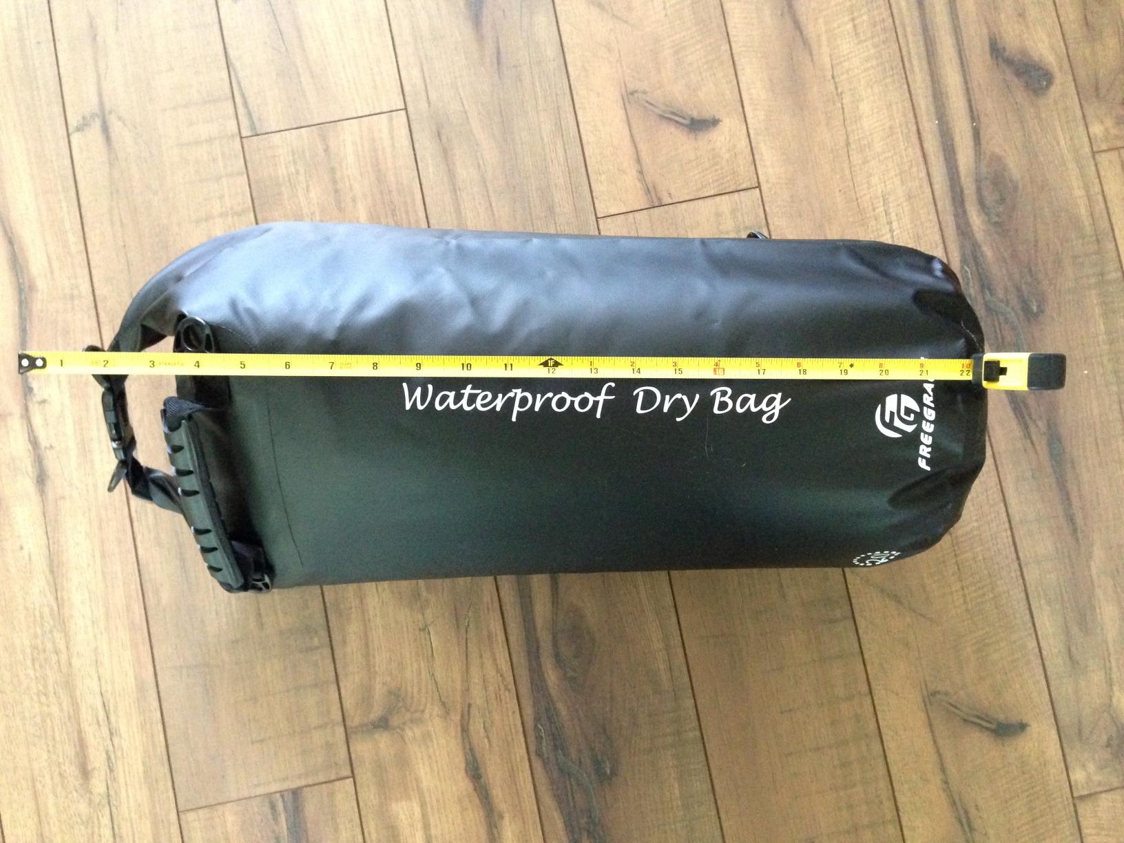 Freegrace Waterproof Dry Bag Set of 3 - Submersible Dry Sack with Double Zip Lock Seals - Includes Waist Pouch & Phone Case - Perfect for Kayaking, Swimming, Boating & Rafting customer photo 1