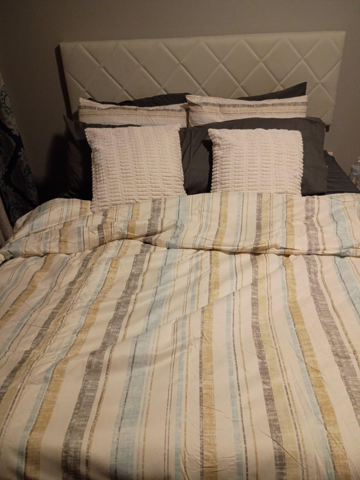 King Comforter Set 3 Piece Grey by Utopia Bedding, Printed Comforters King Size, Bedding Comforters Sets, Down Alternative Soft Bed Set, 1 Comforter (90 x 102 inches) 2 Pillow Shams (20 x 36 inches) customer photo 2