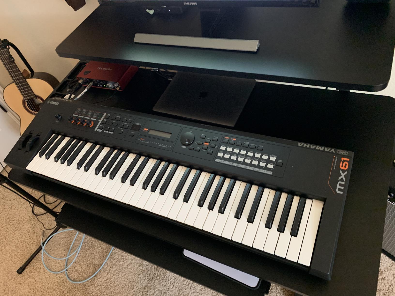 Yamaha MX88 88-Key Weighted Action Synthesizer, MX88BK customer photo 4
