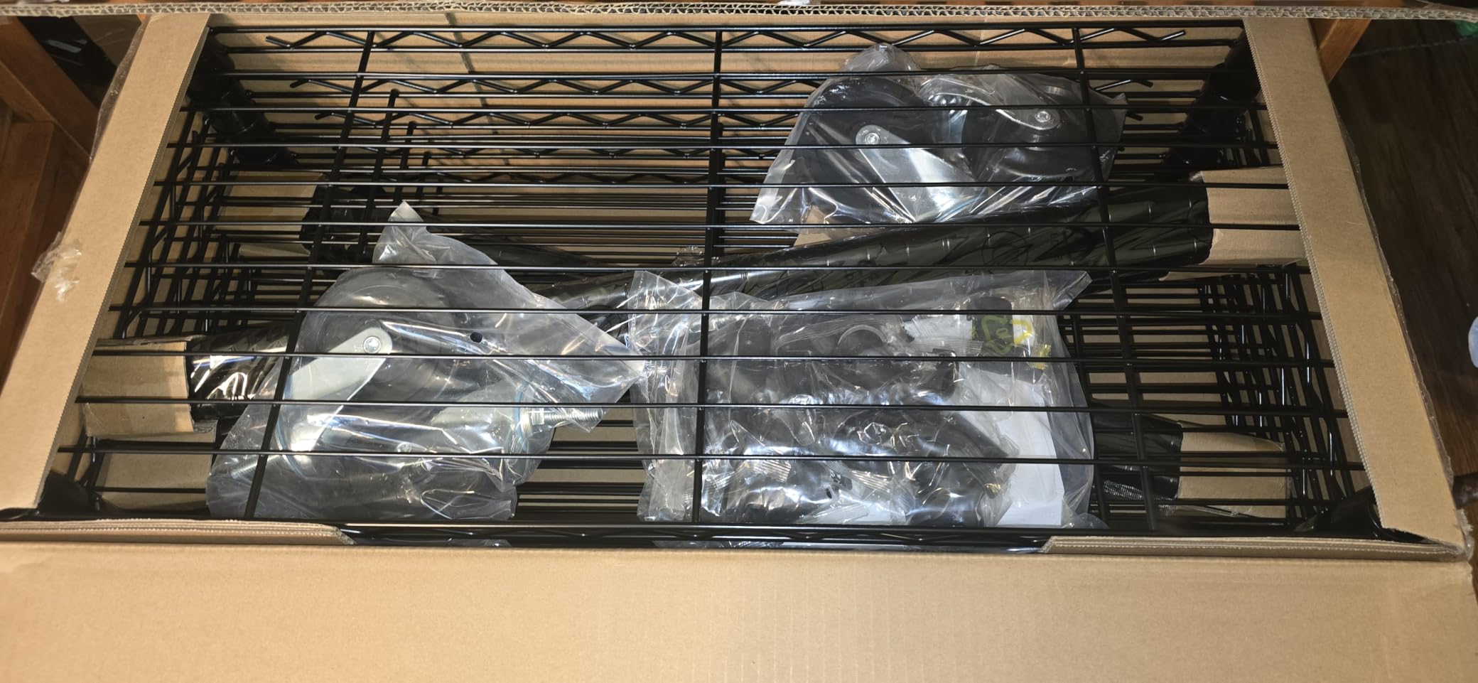 Amazon Basics 5-Shelf Heavy Duty Garage Shelving Storage Rack with 4