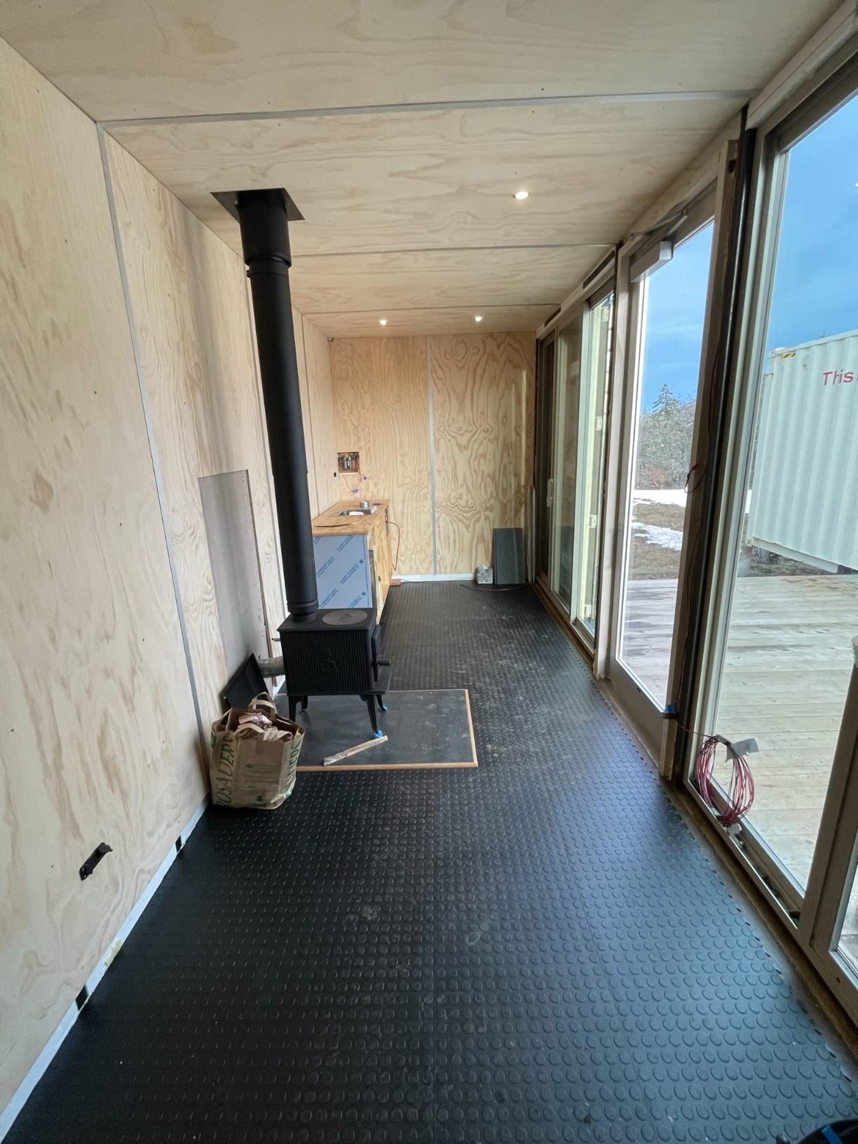 FlooringInc's 4.5mm Flex Nitro Hidden Interlocking Garage Floor Tiles, Flexible PVC Garage Tiles Flooring, Coin, Dark Gray, 8 Tiles (20.5