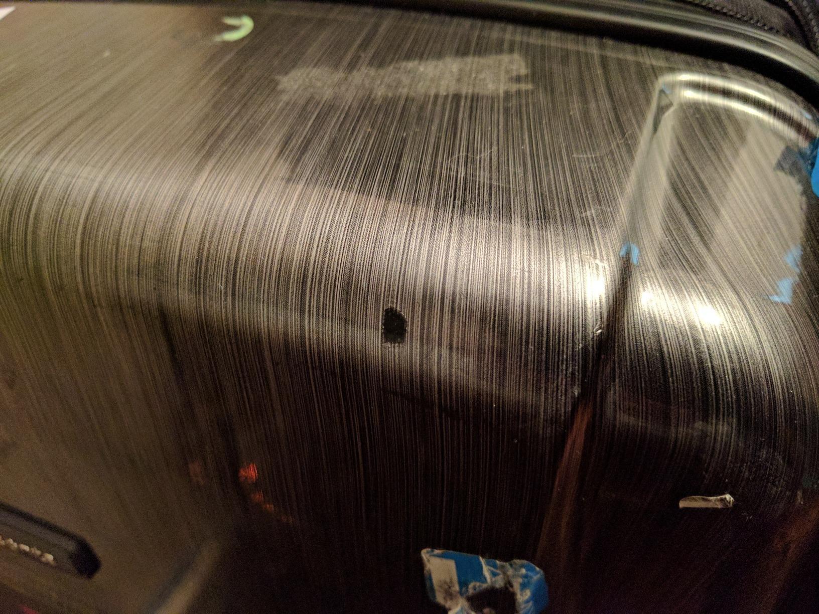 Samsonite Winfield 2 - 20-Inch Hardside Luggage with 360 Spinner Wheels, TSA Lock, Airline Approved - Brushed Anthracite customer photo 2