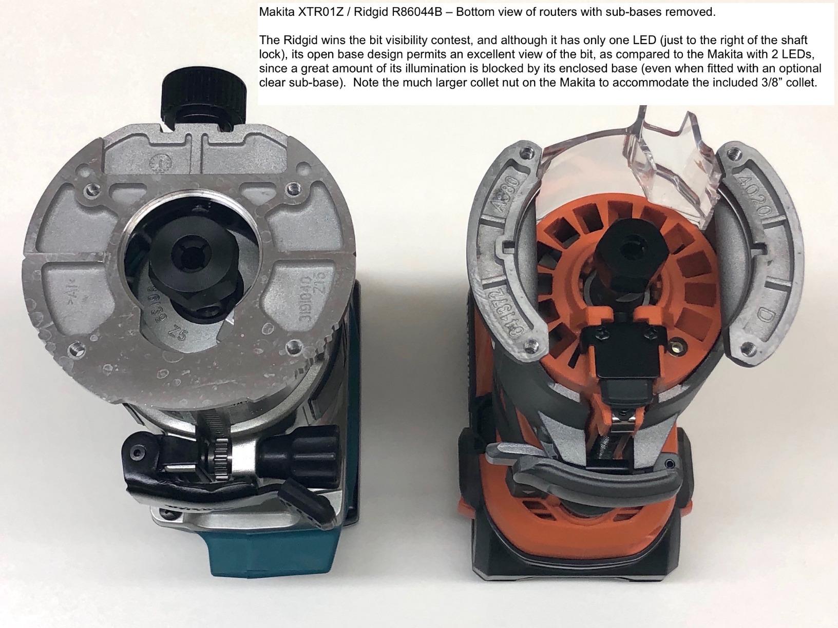 Makita XTR01Z 18V LXT Lithium-Ion Brushless Cordless Compact Router customer photo 1