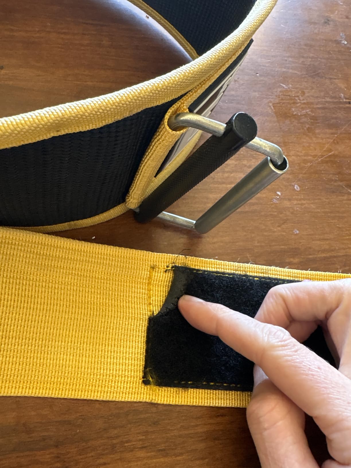 Element 26 Self-Locking Weight Lifting Belt - 4-Inch Nylon Support for Men and Women - Squat and Deadlift - Gym Training customer photo 1