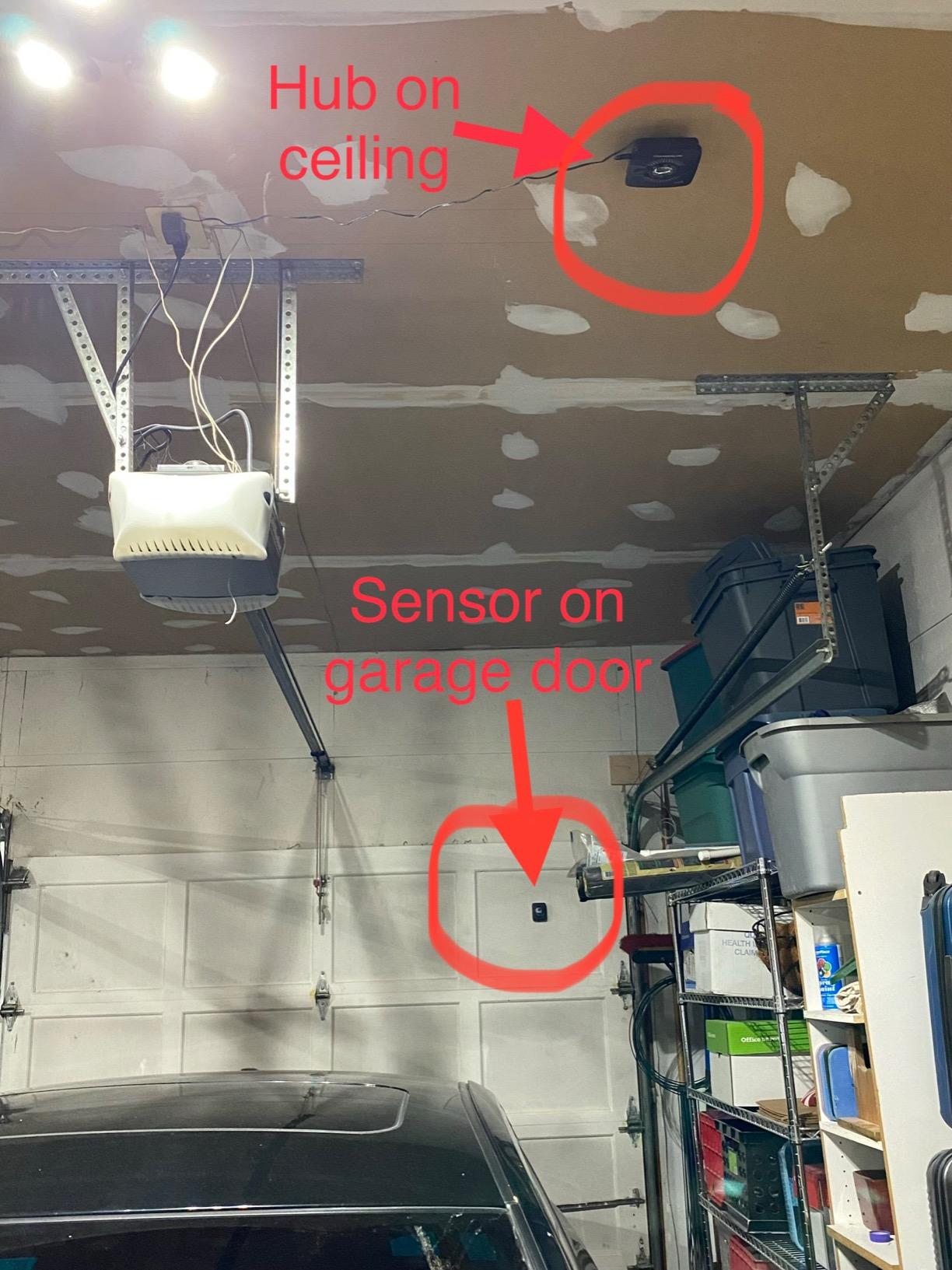 Chamberlain MyQ Smart Garage Hub - Wi-Fi Enabled Garage Door Opener Controller customer photo 1
