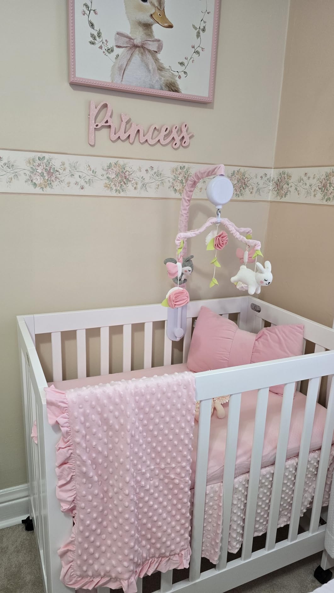Babyletto Origami Mini Portable Crib Folding with Wheels in Washed Natural, 2 Adjustable Mattress Positions, Greenguard Gold Certified customer photo 2