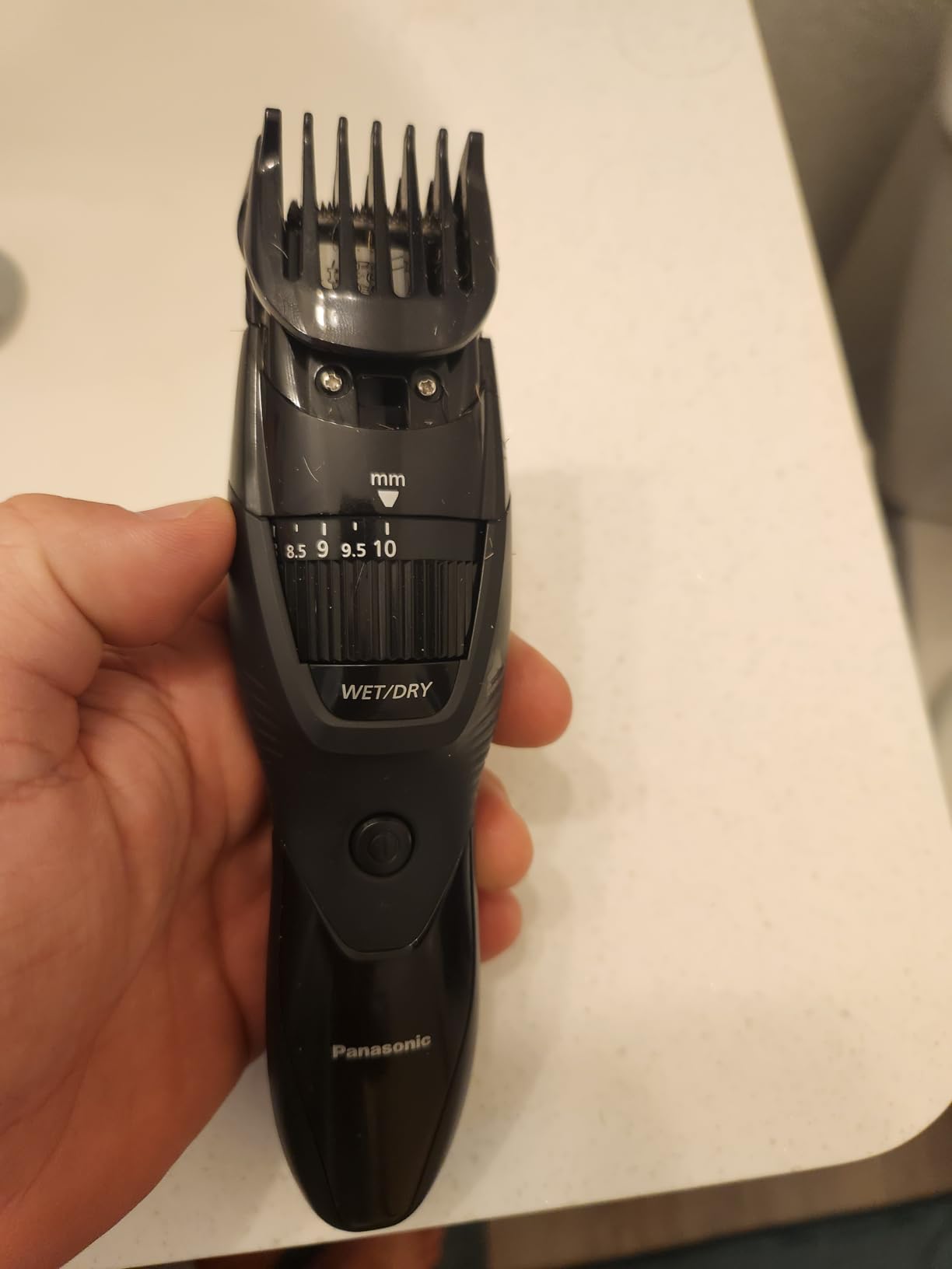 Panasonic Cordless Beard Trimmer for Men with Precision Dial, 19 Adjustable Length Settings, Rechargeable Battery, Washable, ER-GB42-K (Black) customer photo 2