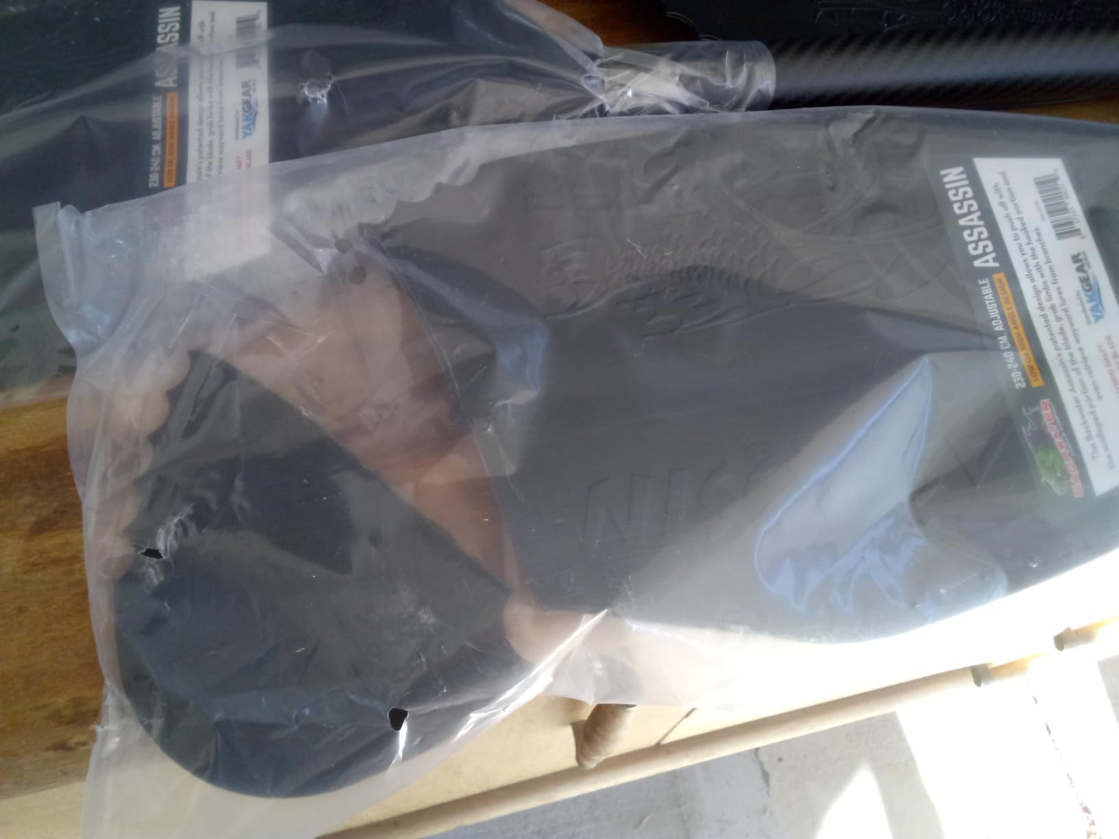 Backwater 06-0016 Assassin Full Paddle Carbon Hybrid - 90.5 to 94.5 Inches Length customer photo 1