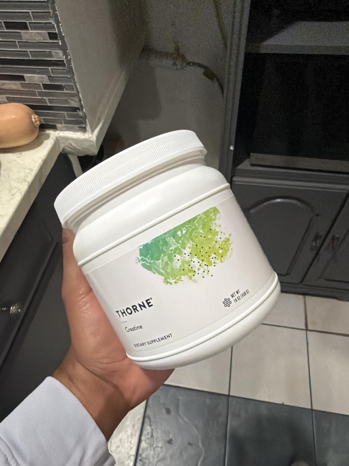 THORNE Creatine - Micronized Creatine Monohydrate Powder - Support for Muscles & Cognitive Function* - for Women & Men - Unflavored - NSF Certified for Sport - 5 g per Serving - 90 Servings customer photo 2