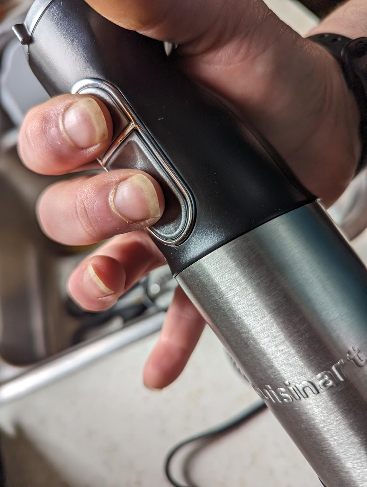 Cuisinart CSB-179 Smart Stick Variable Speed Hand Blender, Stainless Steel customer photo 2
