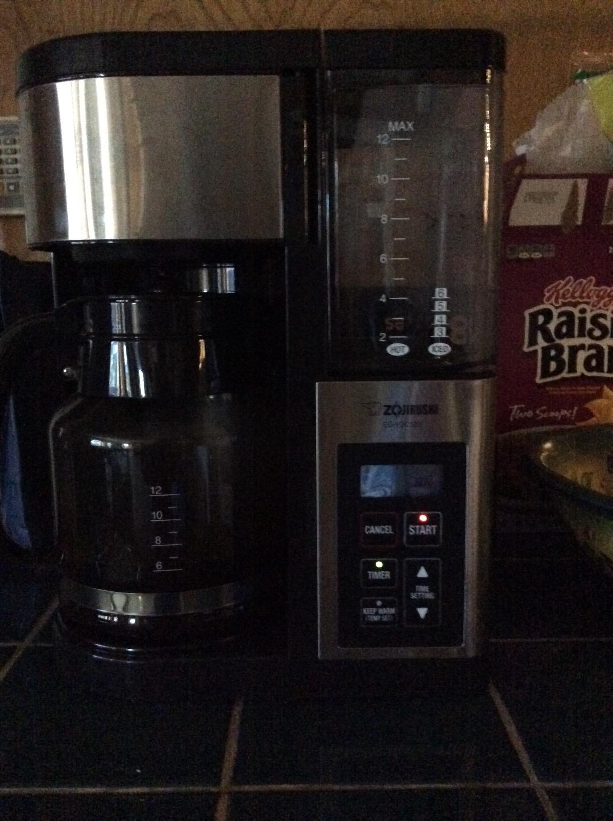 Zojirushi EC-YTC100XB 10-Cup Coffee Maker, Stainless Steel/Black customer photo 1