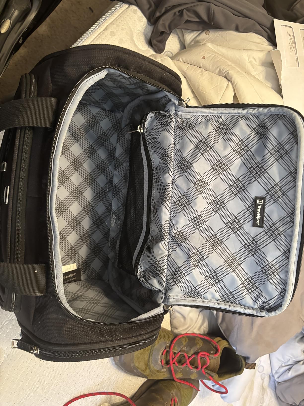 Travelpro Maxlite 5 Softside Lightweight Underseat Carry-On Travel Tote, Overnight Weekender Bag customer photo 1