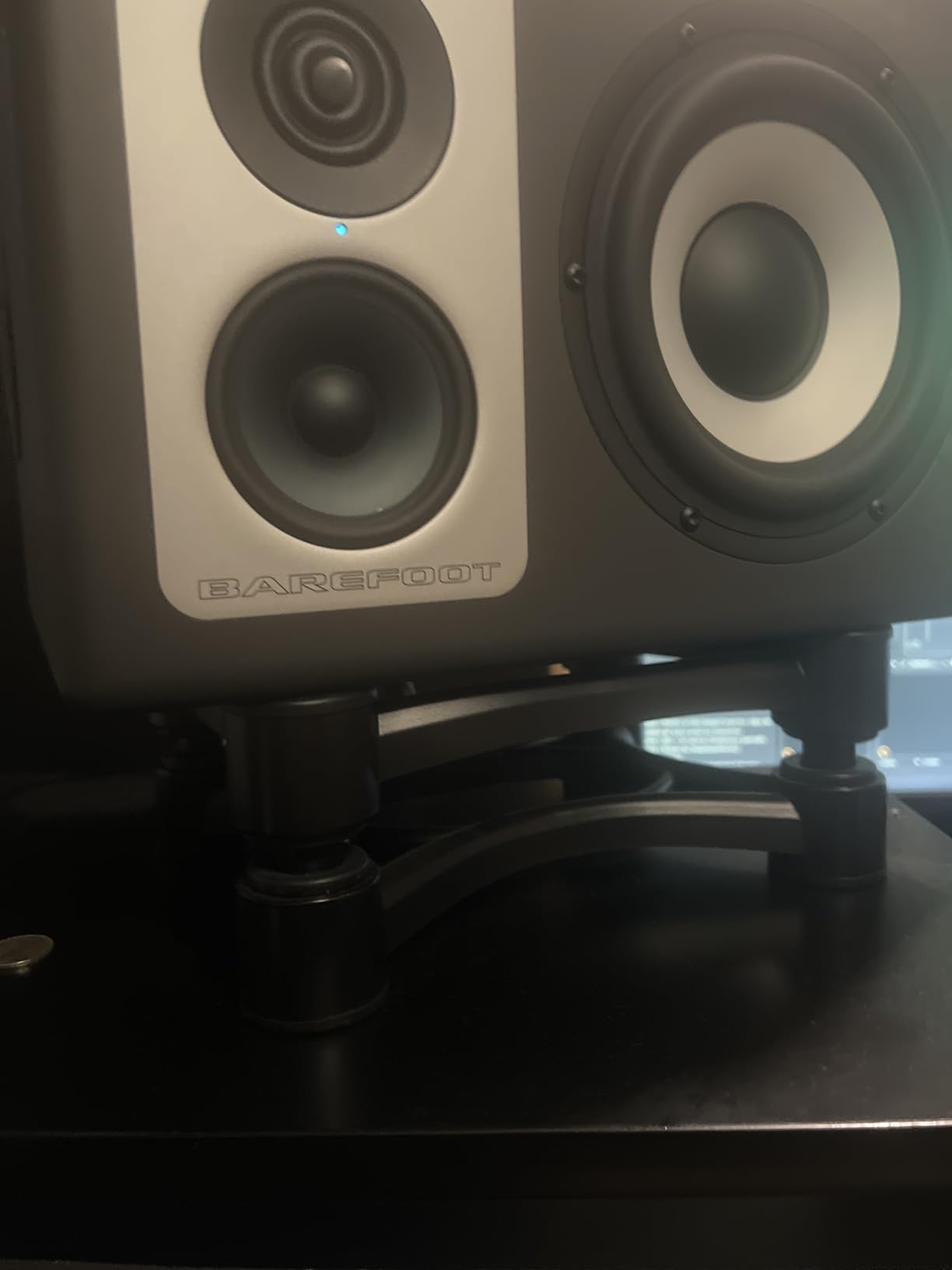 Iso-Stand Series Speaker Isolation Stands with Height & Tilt Adjustment: Iso-155 (6.1