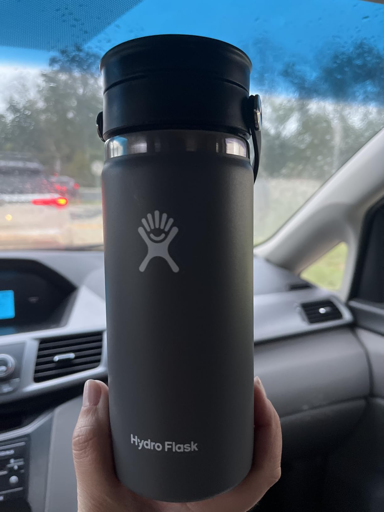 Hydro Flask 12 oz Wide Mouth Bottle with Flex Sip Lid White customer photo 1