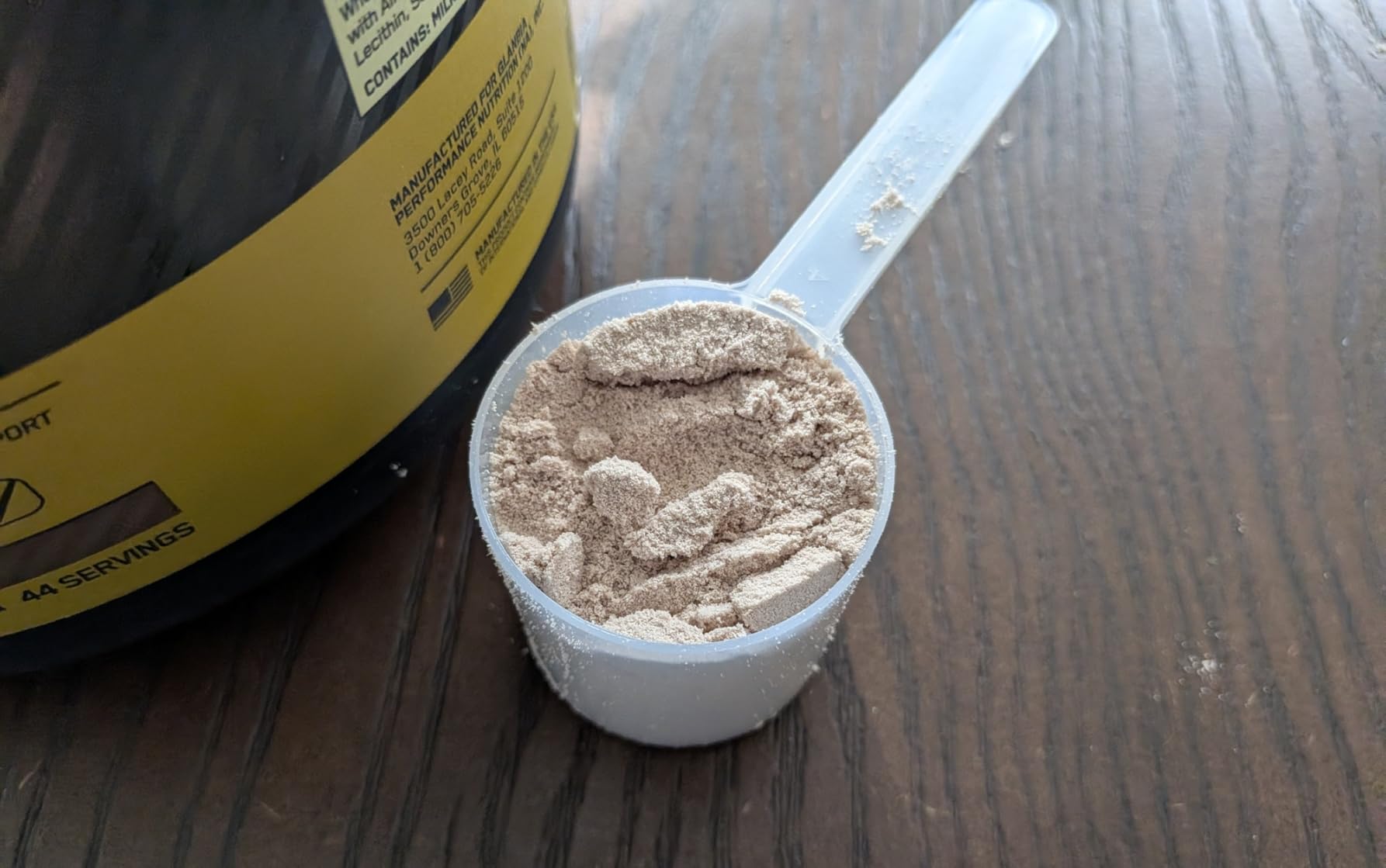 Optimum Nutrition Gold Standard 100% Isolate, Protein Powder, Chocolate Bliss, 3 Pounds, 44 Servings. Whey Protein Isolate (Packaging May Vary) customer photo 1