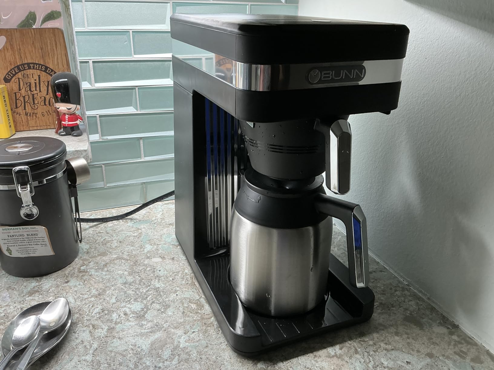 BUNN 55200 CSB3T Speed Brew Platinum Thermal Coffee Maker, 10-Cup, Stainless Steel customer photo 1