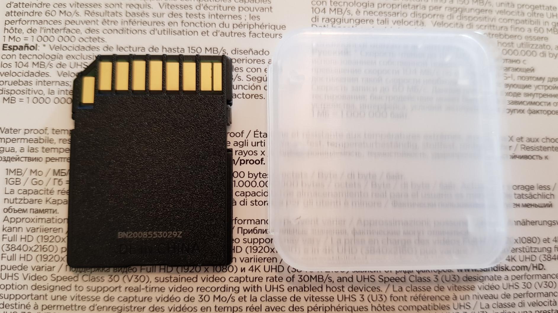 SanDisk 64GB Extreme SDXC UHS-I Memory Card - 150MB/s, C10, U3, V30, 4K UHD, SD Card - SDSDXV6-064G-GNCIN customer photo 1