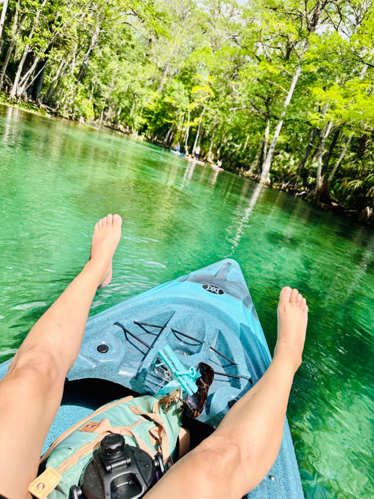 Joyride - Sit Inside Kayak for Adults and Kids - Recreational and Multi-Water Kayak with Selfie Slot customer photo 2