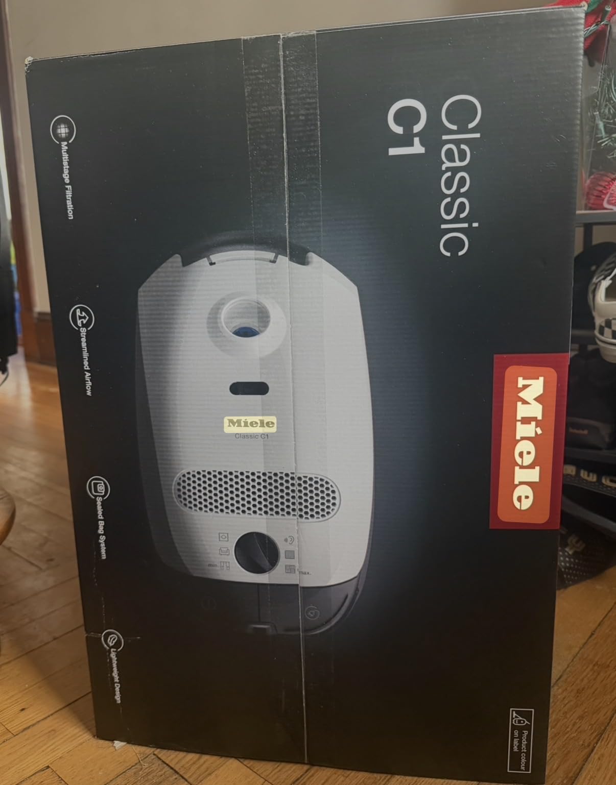 Classic C1 Pure Suction Bagged Canister Vacuum, Graphite Grey - Portable, Household customer photo 1