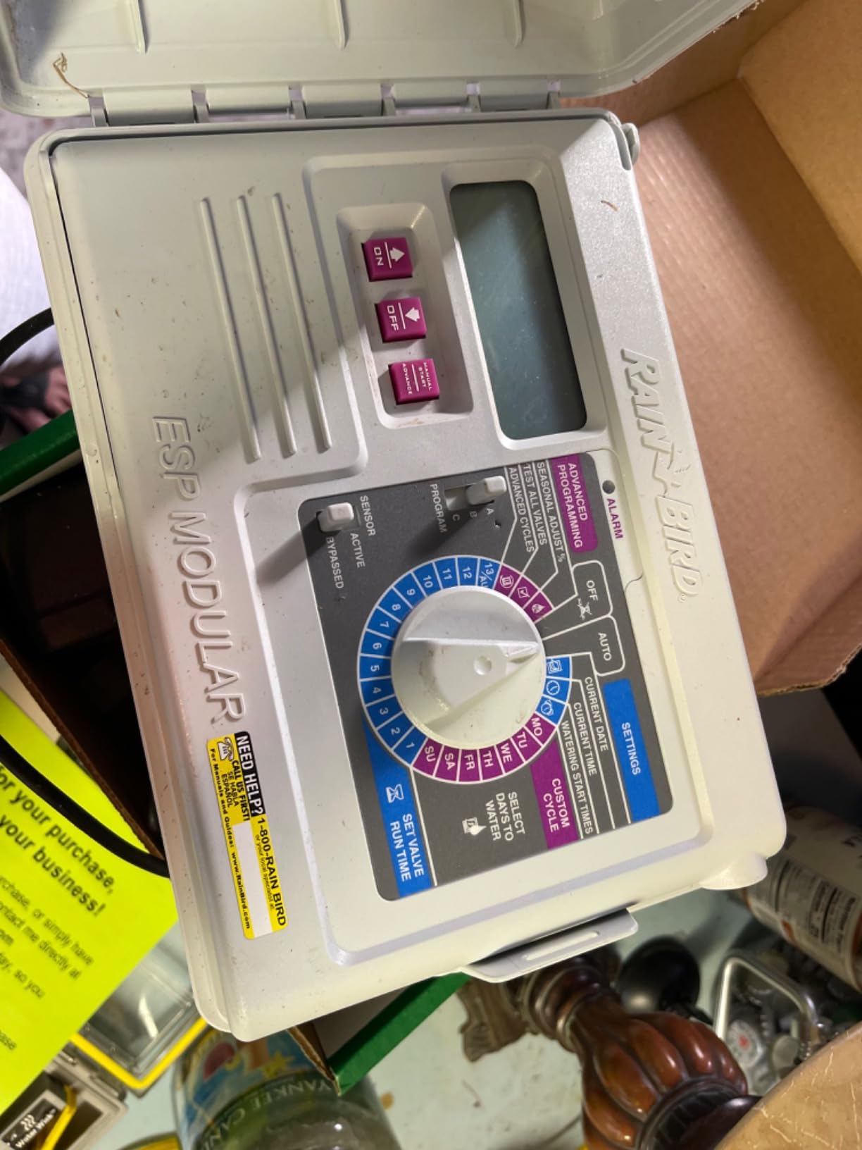 Rain-Bird ESP-TM2 Indoor Outdoor Irrigation WiFi Zone Controller Timer Box and Link Lnk WiFi Mobile Wireless Smartphone Upgrade Module Sprinkler System (6 Zone) customer photo 1
